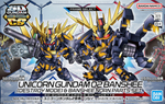 Load image into Gallery viewer, SD GUNDAM CROSS SILHOUETTE UNICORN GUNDAM 02 BANSHEE (DESTROY MODE) &amp; BANSHEE NORN PARTS SET
