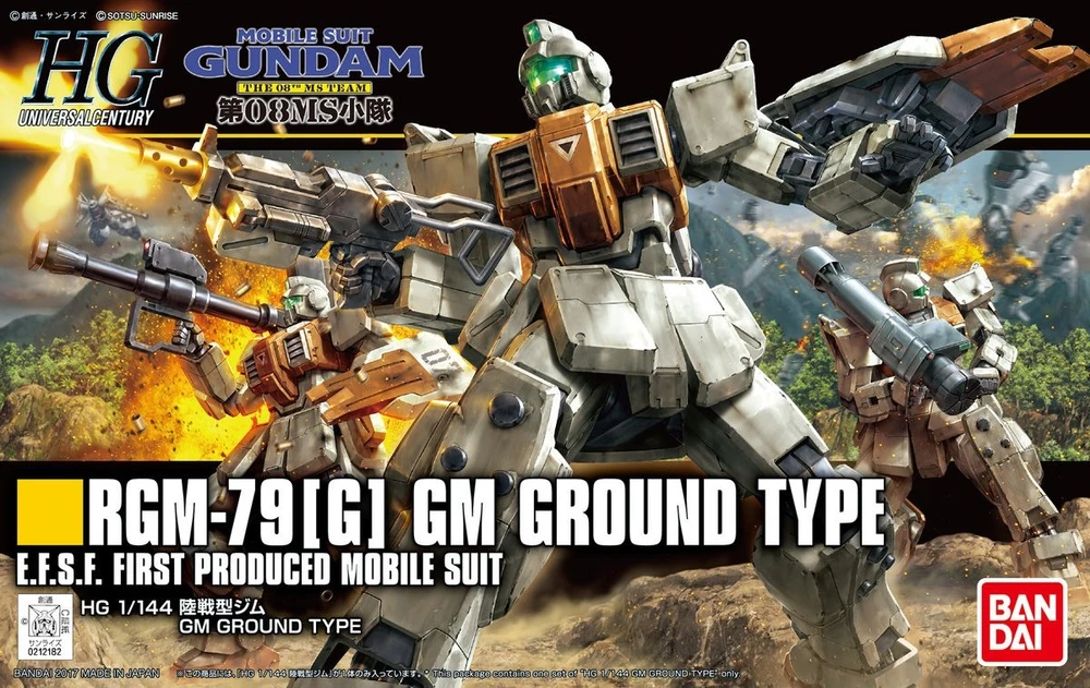 BANDAI HGUC 1/144 GM Ground Type