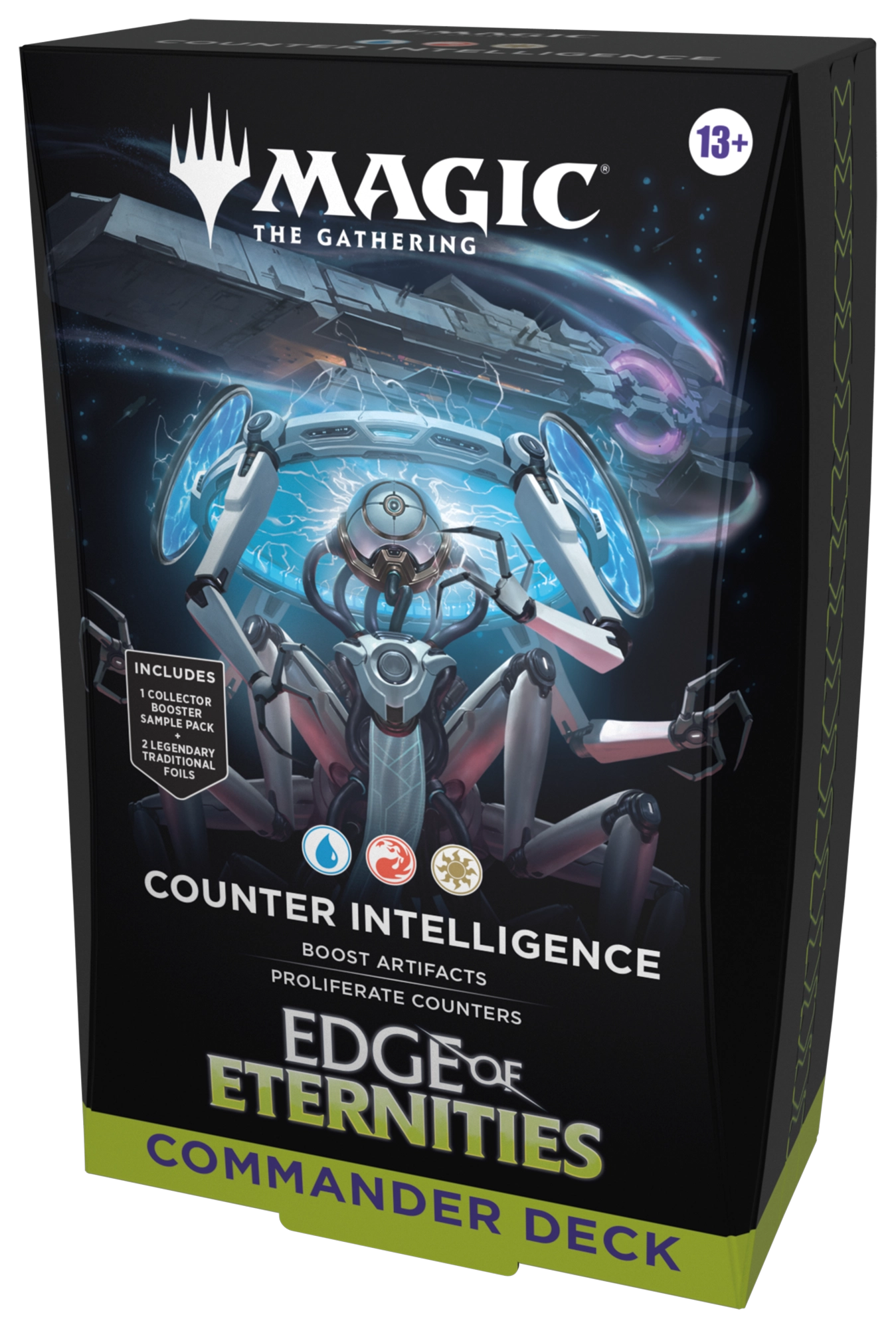 Magic The Gathering Edge of Eternities Commander Deck Counter Intelligence