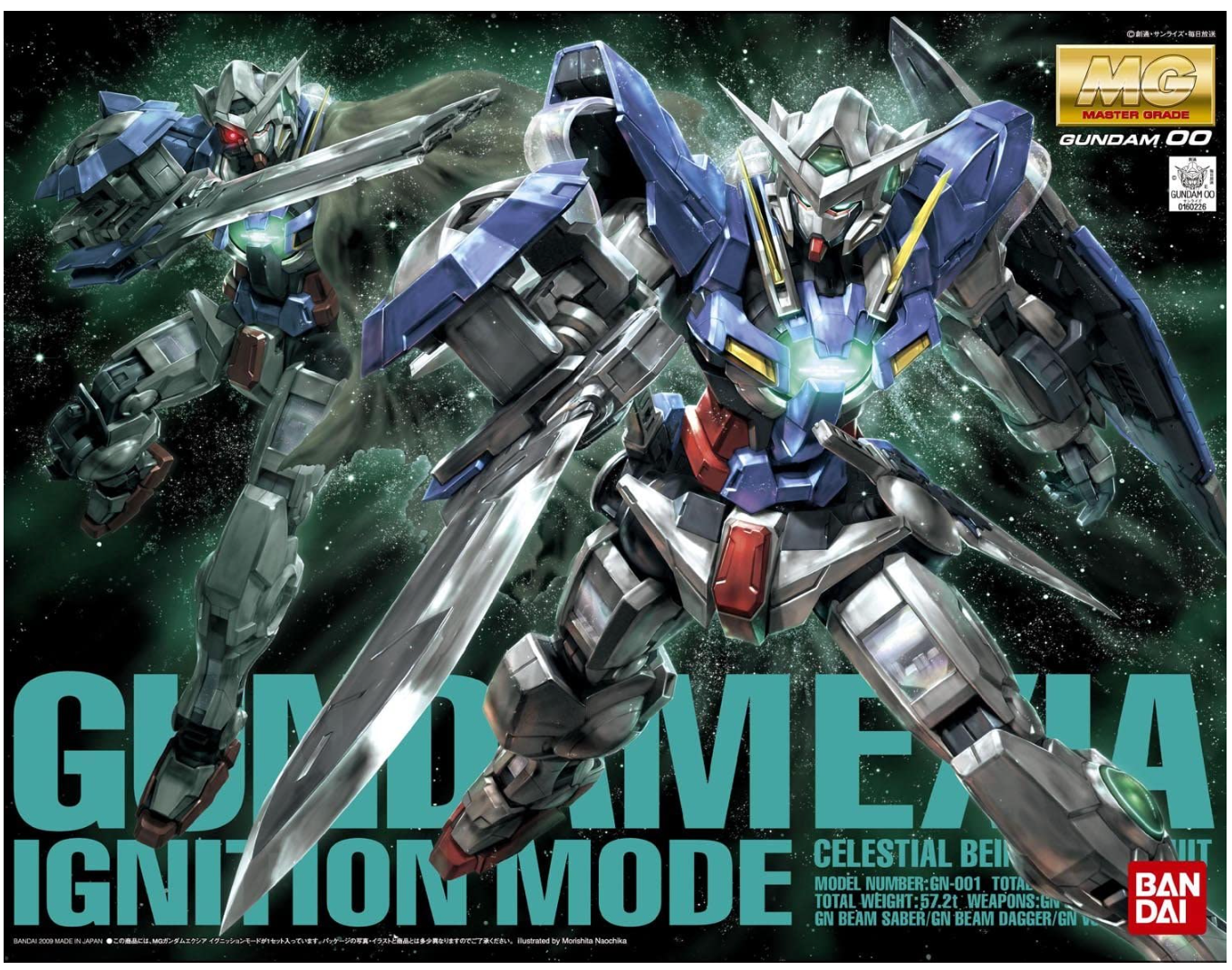 MG 1/100 Gundam Exia Ignition Mode