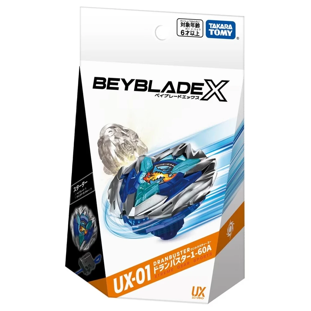 Beyblade X UX-01 Dranbuster (with String Launcher)