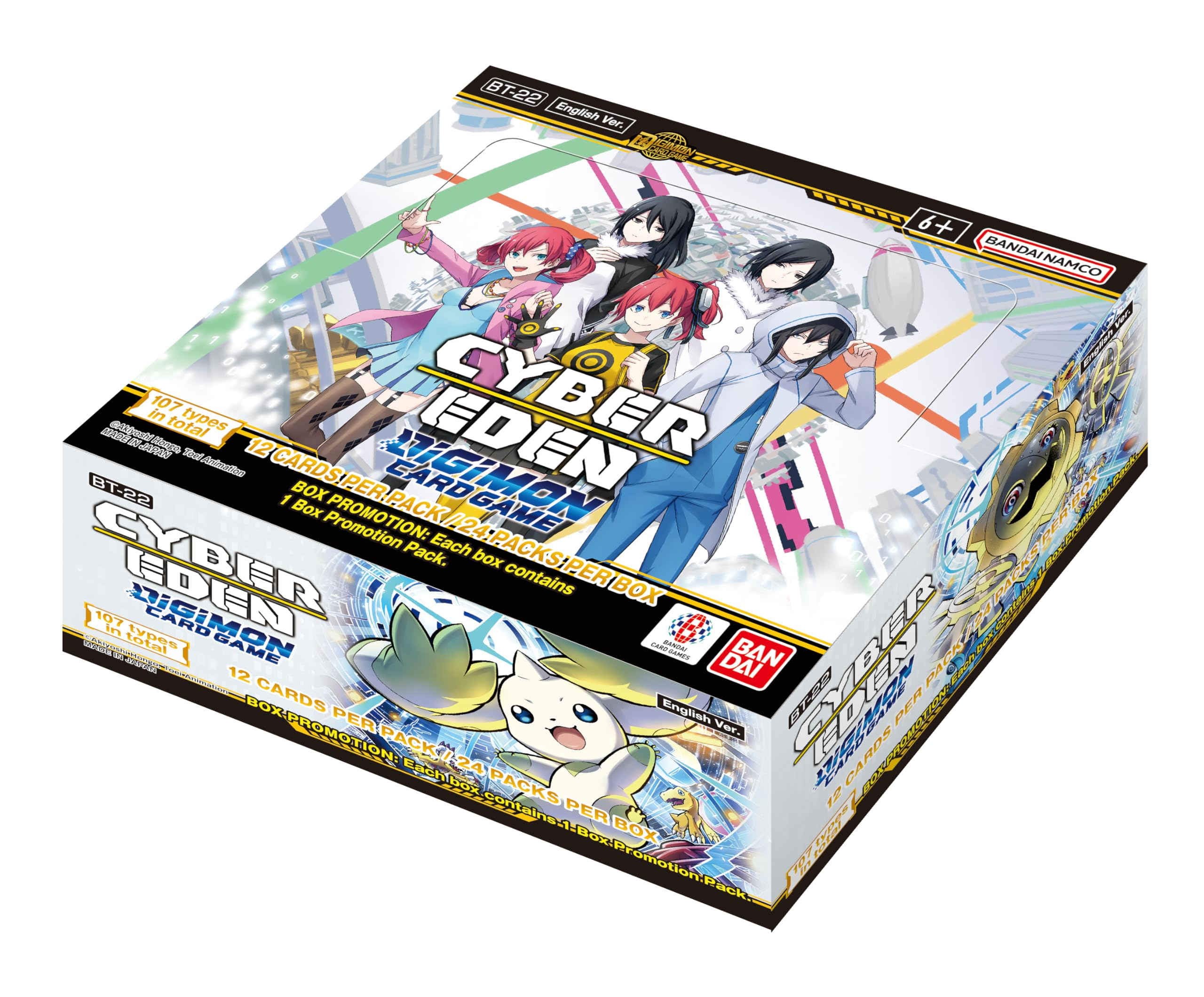 Digimon Trading Card BT-22 Cyber Eden Booster Box