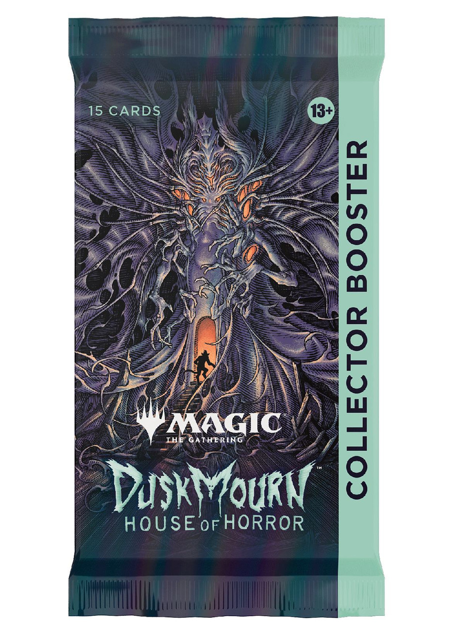 MTG Magic The Gathering Duskmourn House of Horror Collector Booster Single Pack