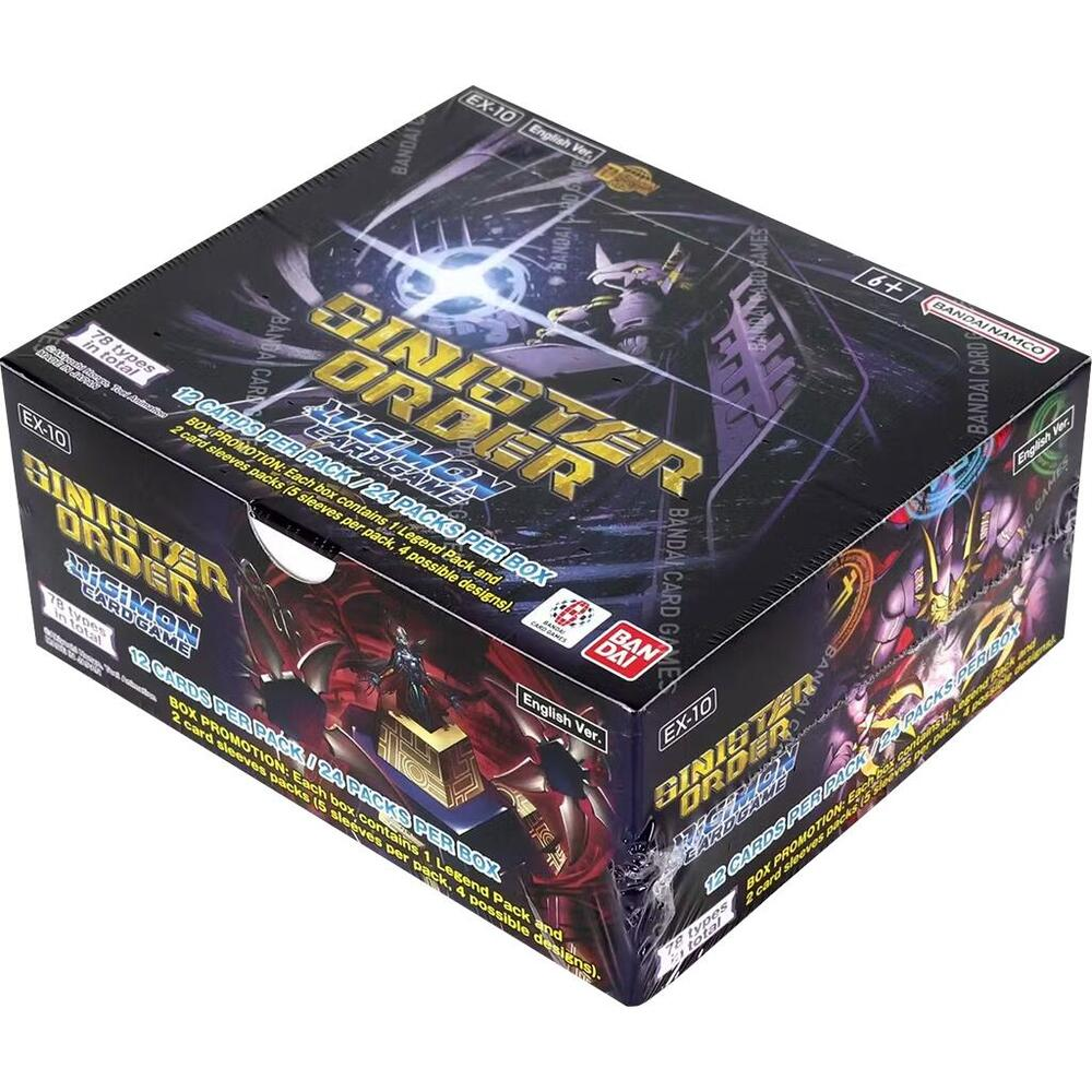 Digimon Card Game EX-10 Sinister Order Boost Box