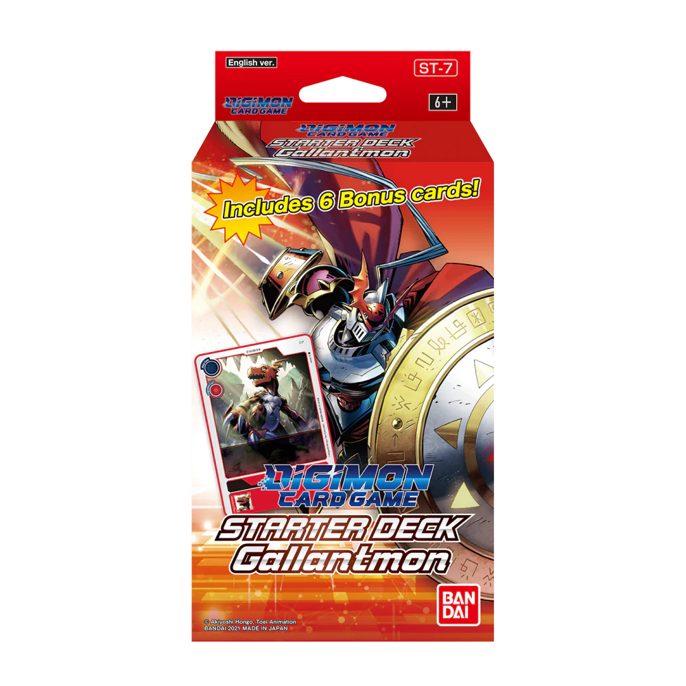 DTCG Digimon Card Game ST07 Gallantmon