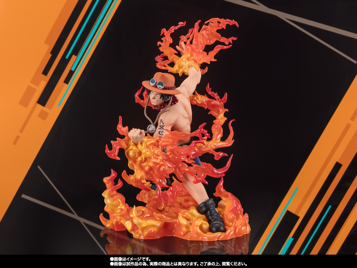 PORTGAS.D.ACE-ONE PIECE BOUNTY RUSH 5th Anniversary- "ONE PIECE", TAMASHII NATIONS FiguartsZERO