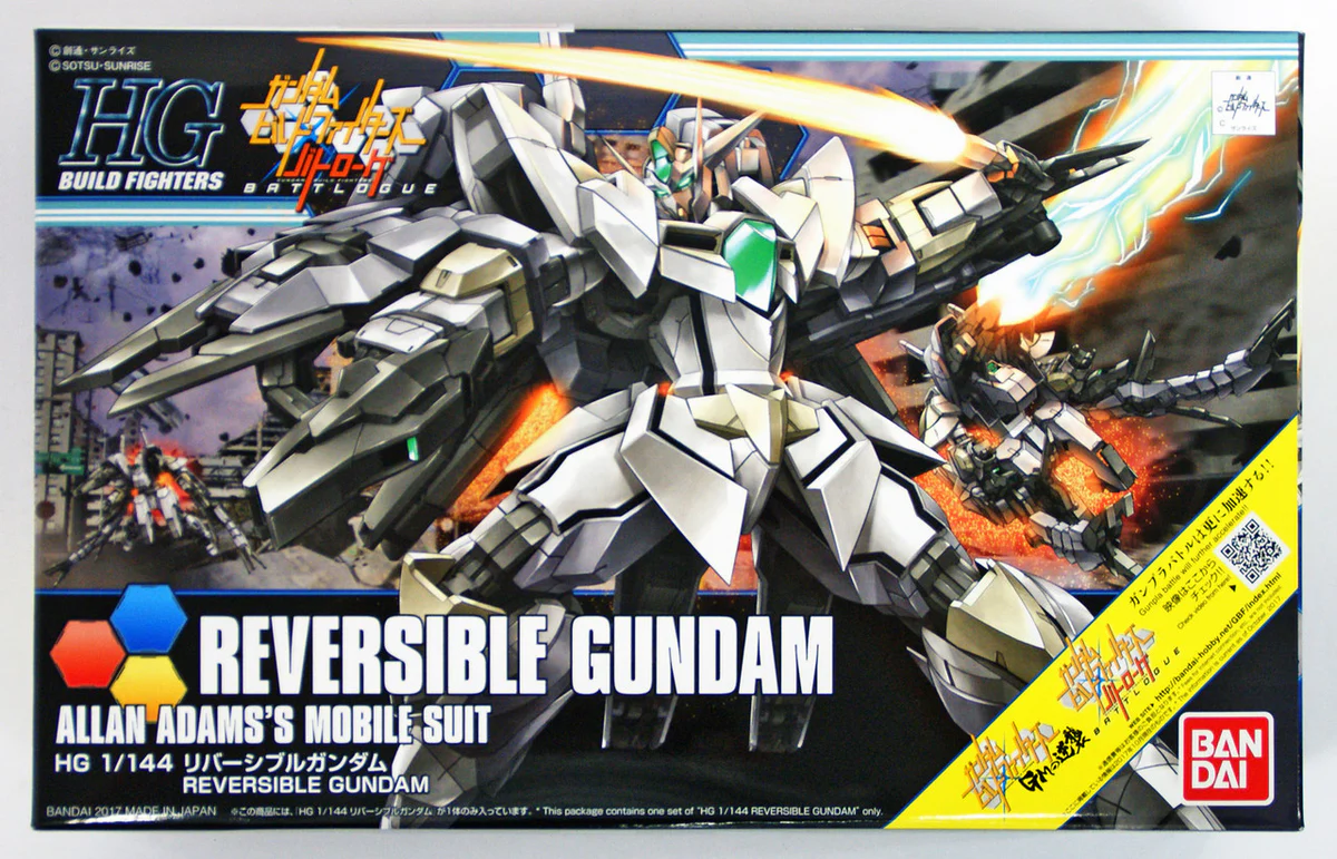 BANDAI HG BF 1/144 Reversible Gundam