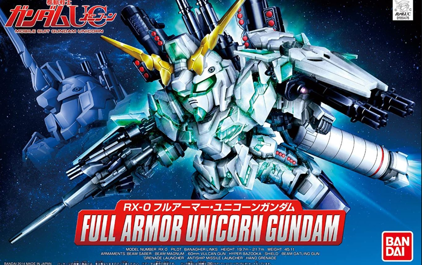 BANDAI SD BB390 Full Armor Unicorn Gundam