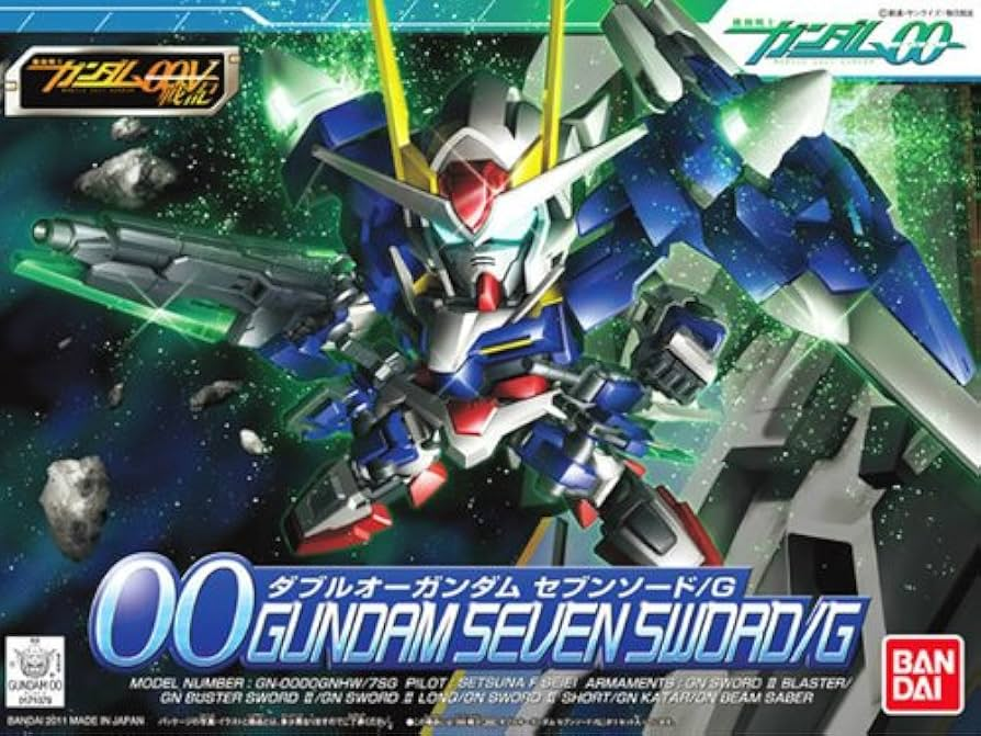 SD BB OO Gundam Seven Sword G