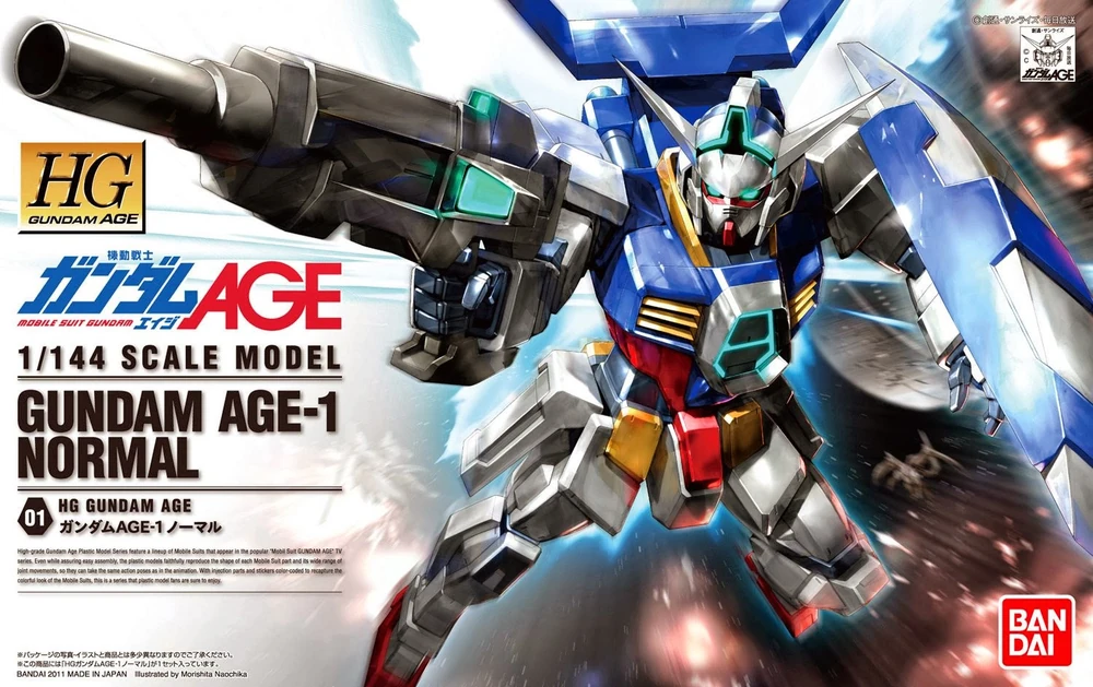 HG 1/144 GUNDAM AGE-1 NORMAL