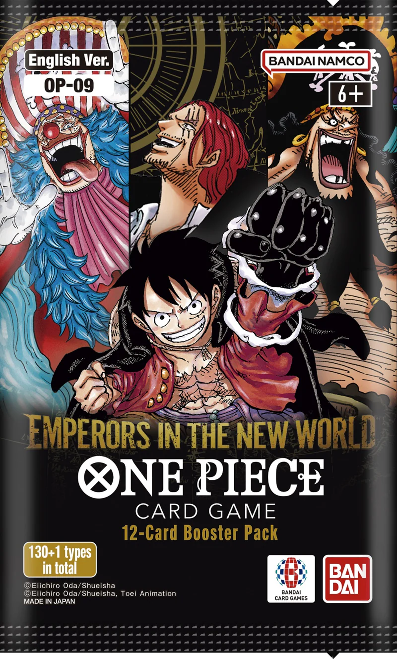 One Piece Card Game OP09 Emperors in the new world Booster Pack