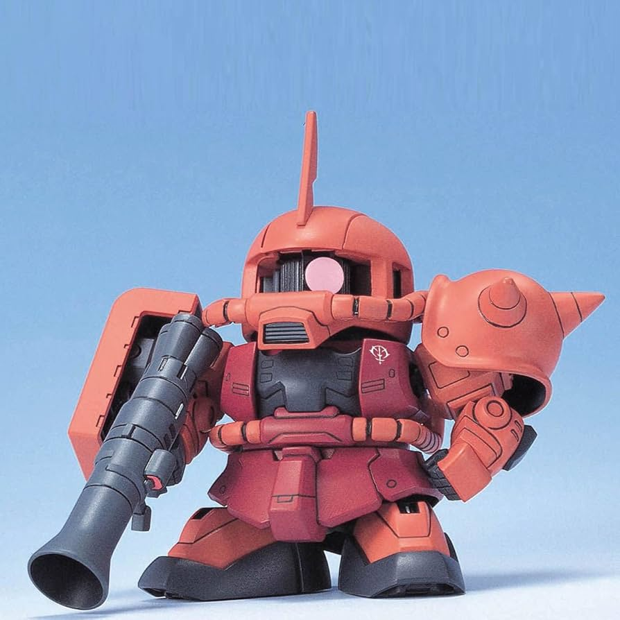 Bandai SD BB231 MS-06S ZAKU II Chars