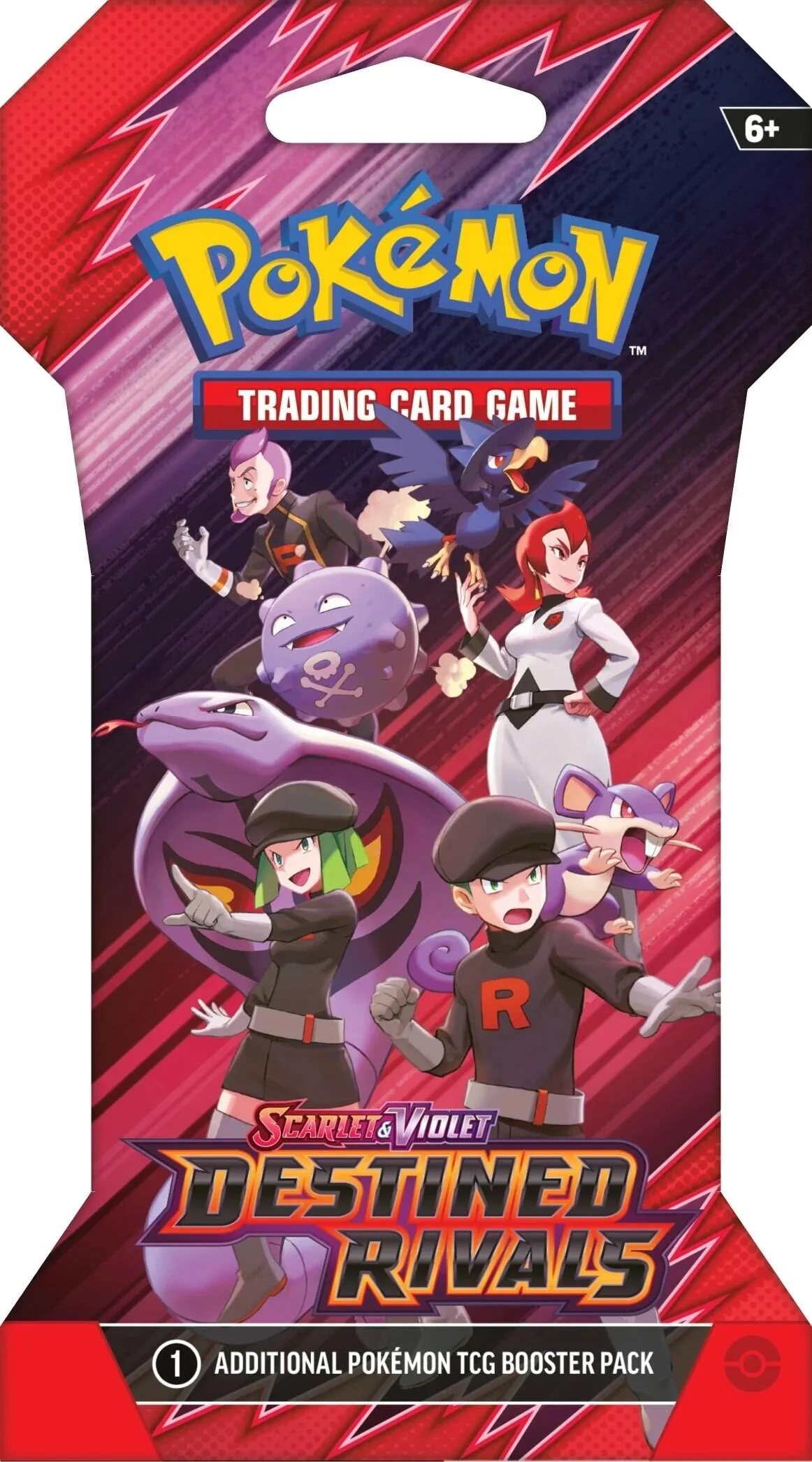 Pokemon PTCG SV10 Destined Rivals Sleeved Single Pack