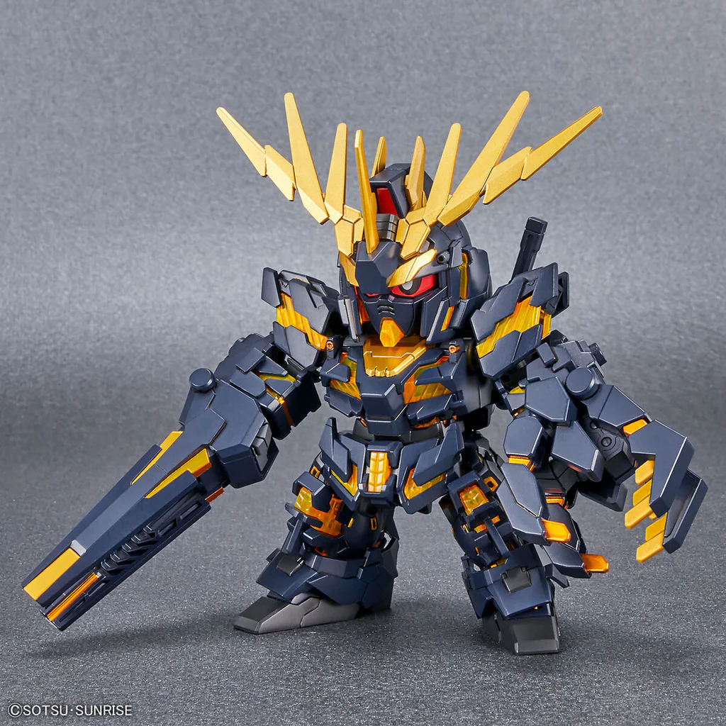 SD GUNDAM CROSS SILHOUETTE UNICORN GUNDAM 02 BANSHEE (DESTROY MODE) & BANSHEE NORN PARTS SET