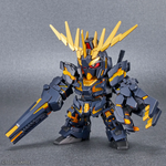 Load image into Gallery viewer, SD GUNDAM CROSS SILHOUETTE UNICORN GUNDAM 02 BANSHEE (DESTROY MODE) &amp; BANSHEE NORN PARTS SET
