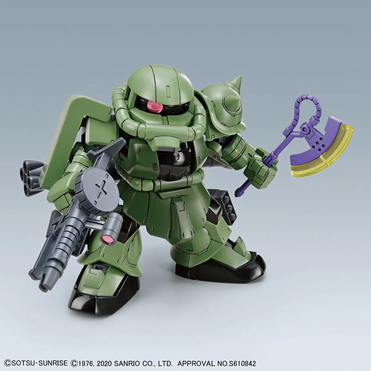 SD CROSS SILHOUETTE ZAKU II