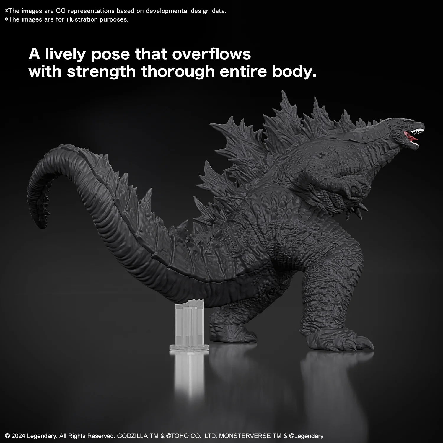 Bandai GODZILLA (2024) from “Godzilla x Kong: The New Empire" Model Kit