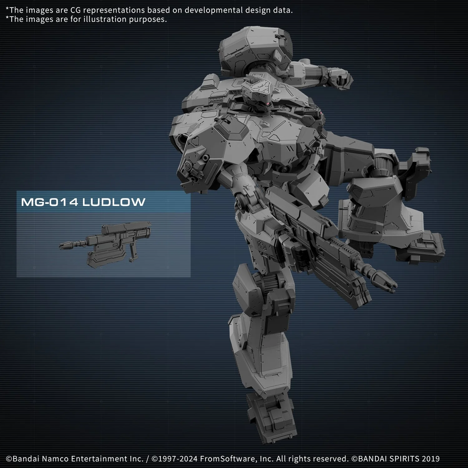 30MM ARMORED CORE VI BALAM INDUSTRIES BD-011 MELANDER