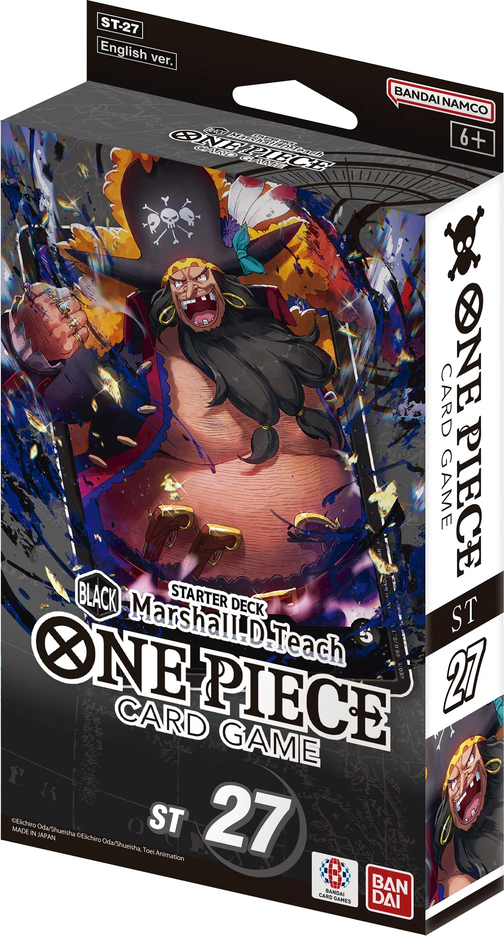 One Piece Card Game OPCG Starter Deck ST-27 Marshall. D. Teach