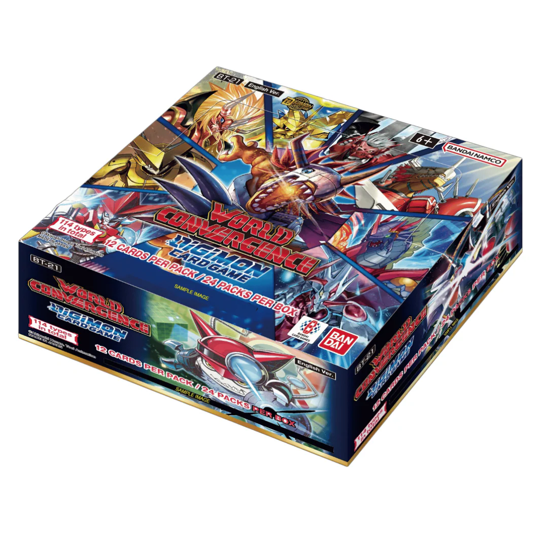 Digimon Card Game BT-21 World Convergence Boost Box
