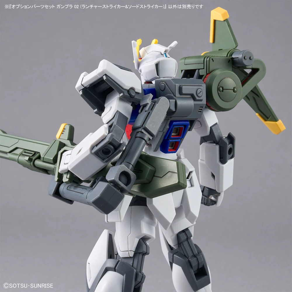 Bandai OPTION PARTS SET GUNPLA 02 (LAUNCHER STRIKER & SWORD STRIKER)