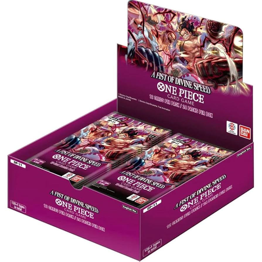 One Piece Card Game OP-11 A Fist of Divine Speed Boost Box