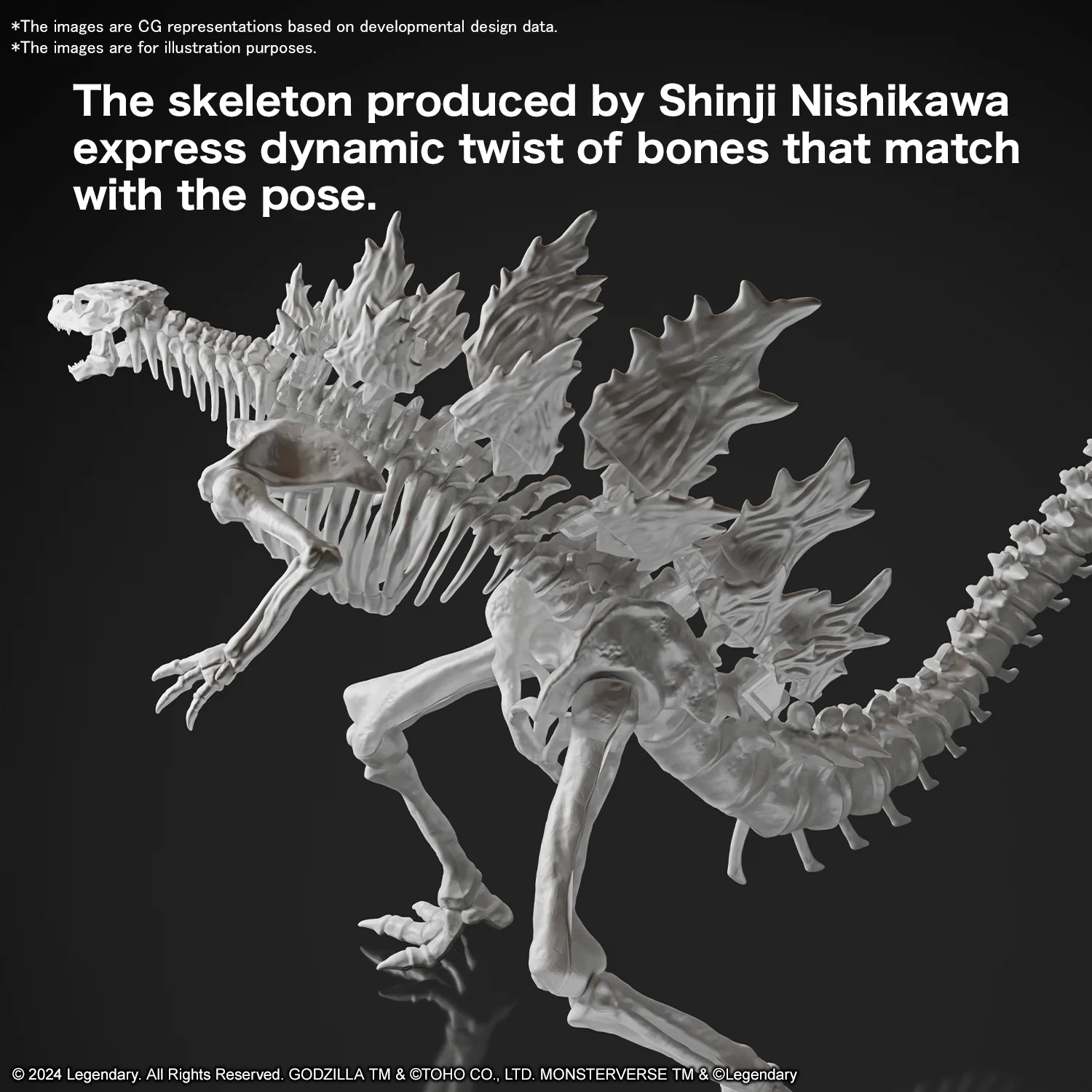 Bandai GODZILLA (2024) from “Godzilla x Kong: The New Empire" Model Kit