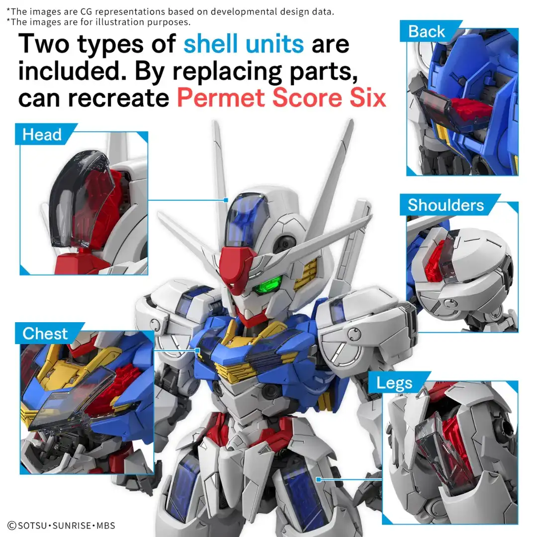 Bandai MGSD Gundam Aerial