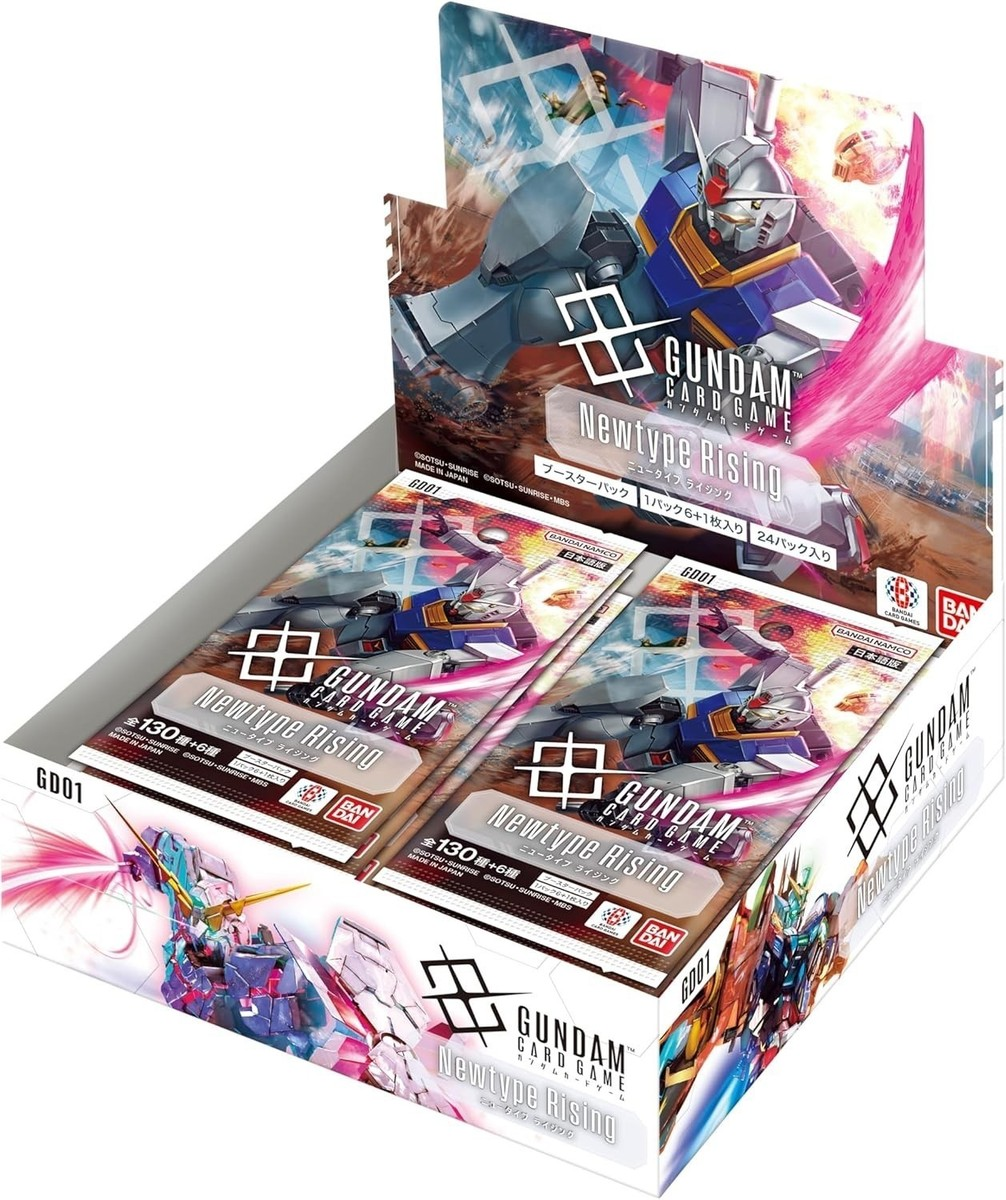 Gundam Card Game GD01 Newtype Rising Boost Box
