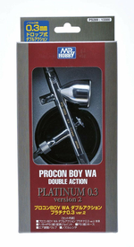 Load image into Gallery viewer, Mr.Hobby PS289 Procon Boy Double action Platinum 0.3 Airbrush
