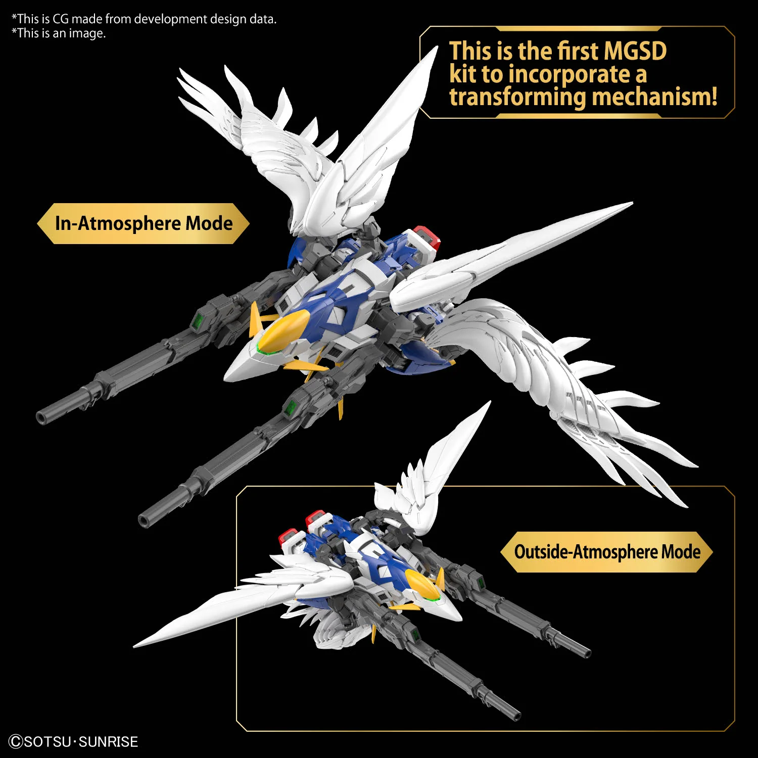 BANDAI MGSD WING GUNDAM ZERO EW