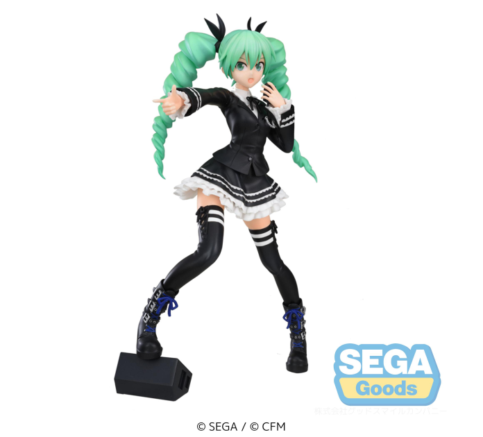 "Hatsune Miku -Project DIVA Arcade Future Tone" SPM Figure "Hatsune Miku - Dark Angel"