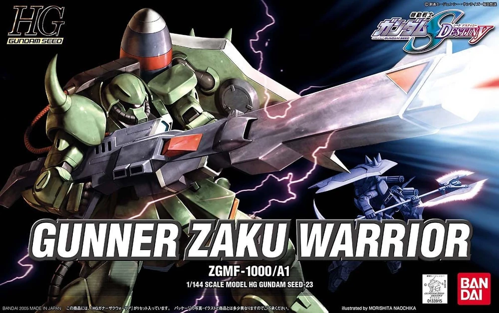 HG 1/144 Gunner Zaku Warrior