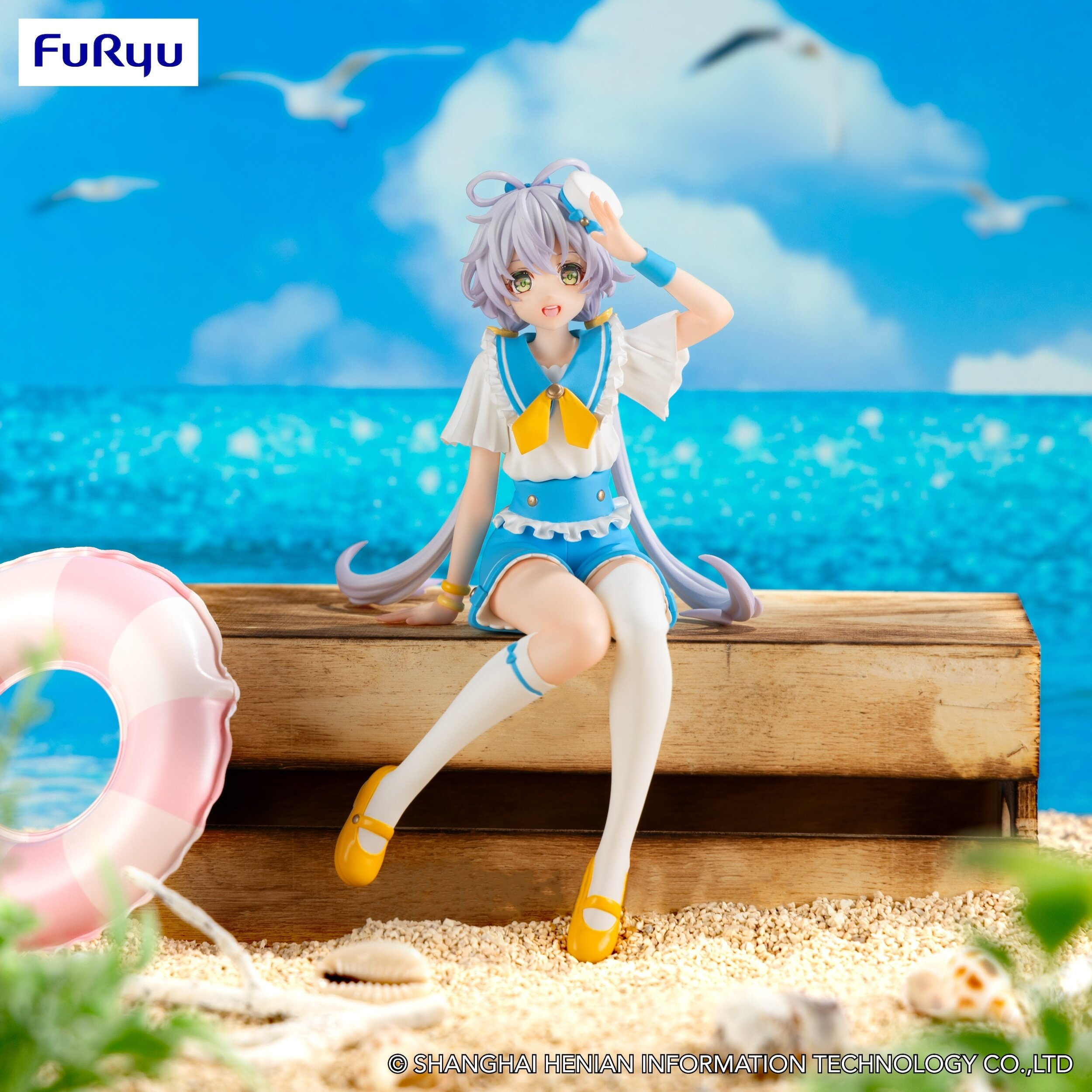 Noodle Stopper Figure -V Singer Luo Tian Yi Marine Style ver.-