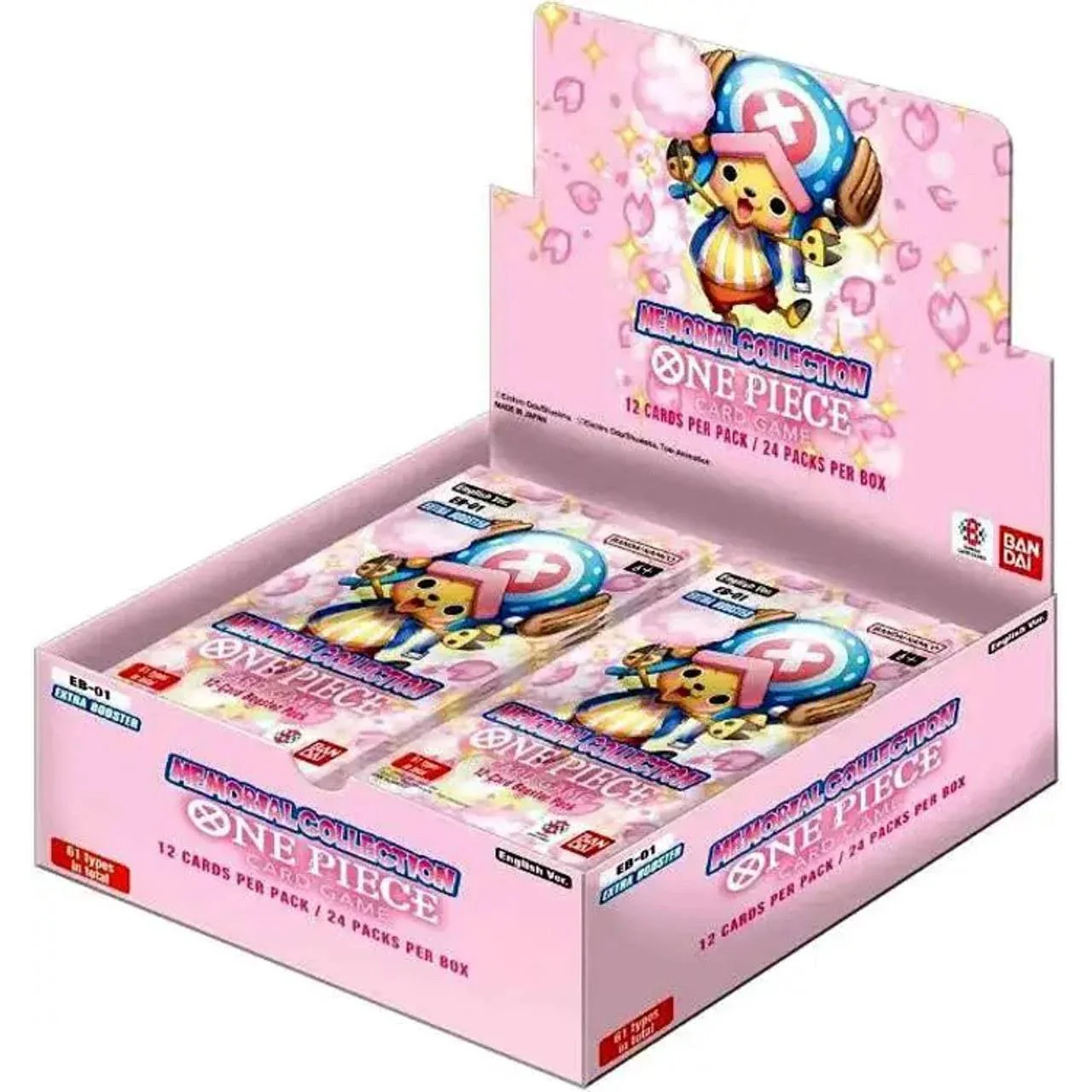 ONE PIECE CARD GAME EB-01 MEMORIAL COLLECTION BOOSTER BOX