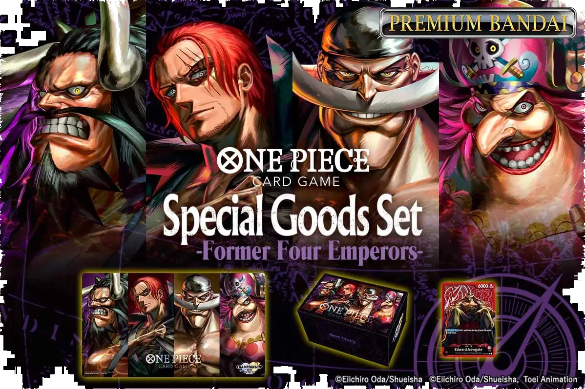 ONE PIECE CARD GAME Special Goods Set -Former Four Emperors-