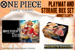 Load image into Gallery viewer, ONE PIECE CARD GAME Playmat and Storage Box Set -Monkey.D.Luffy-
