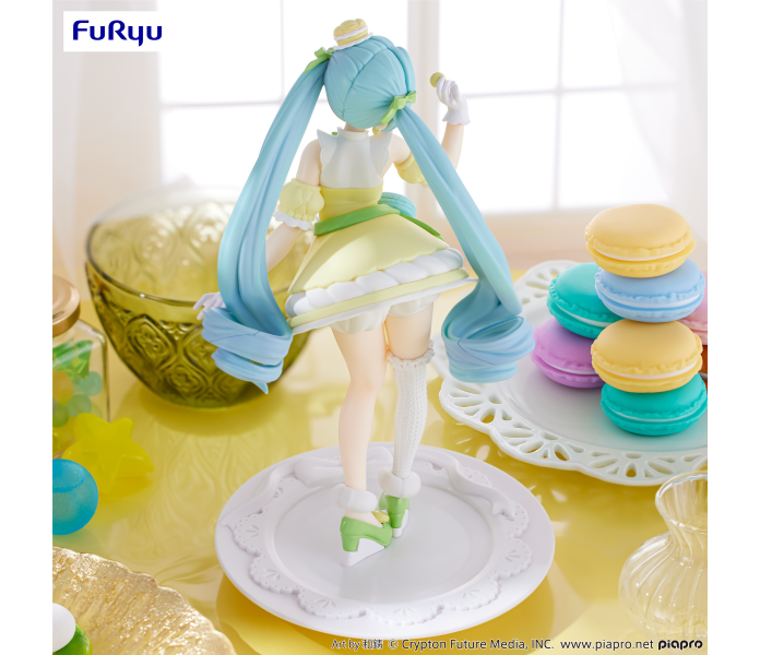 Hatsune Miku Exceed Creative Figure -SweetSweets Series Macaroon Citron Color ver.-