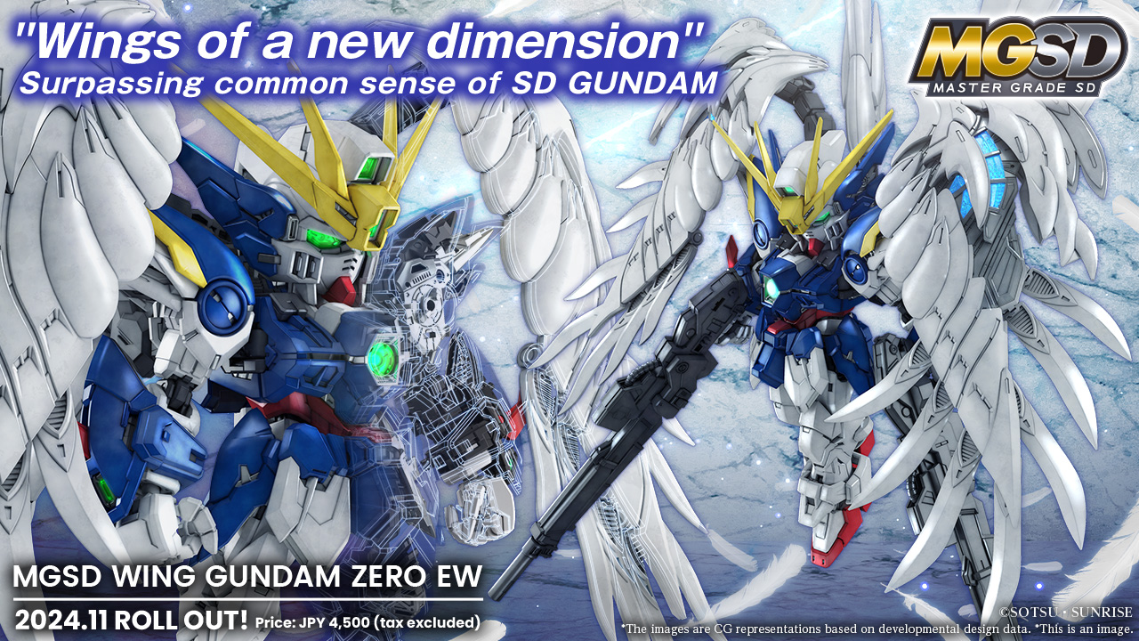 BANDAI MGSD WING GUNDAM ZERO EW