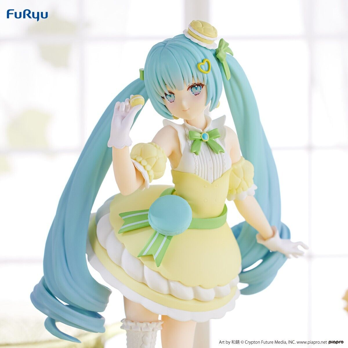 Hatsune Miku Exceed Creative Figure -SweetSweets Series Macaroon Citron Color ver.-