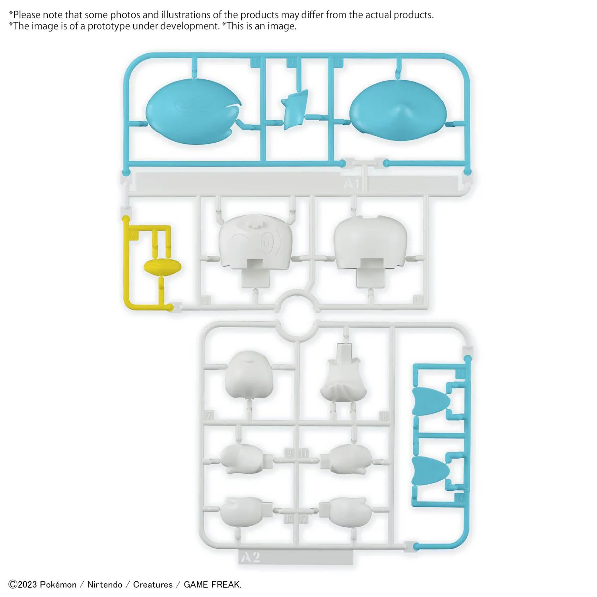 Pokemon Model Kit QUICK!! 19 QUAXLY