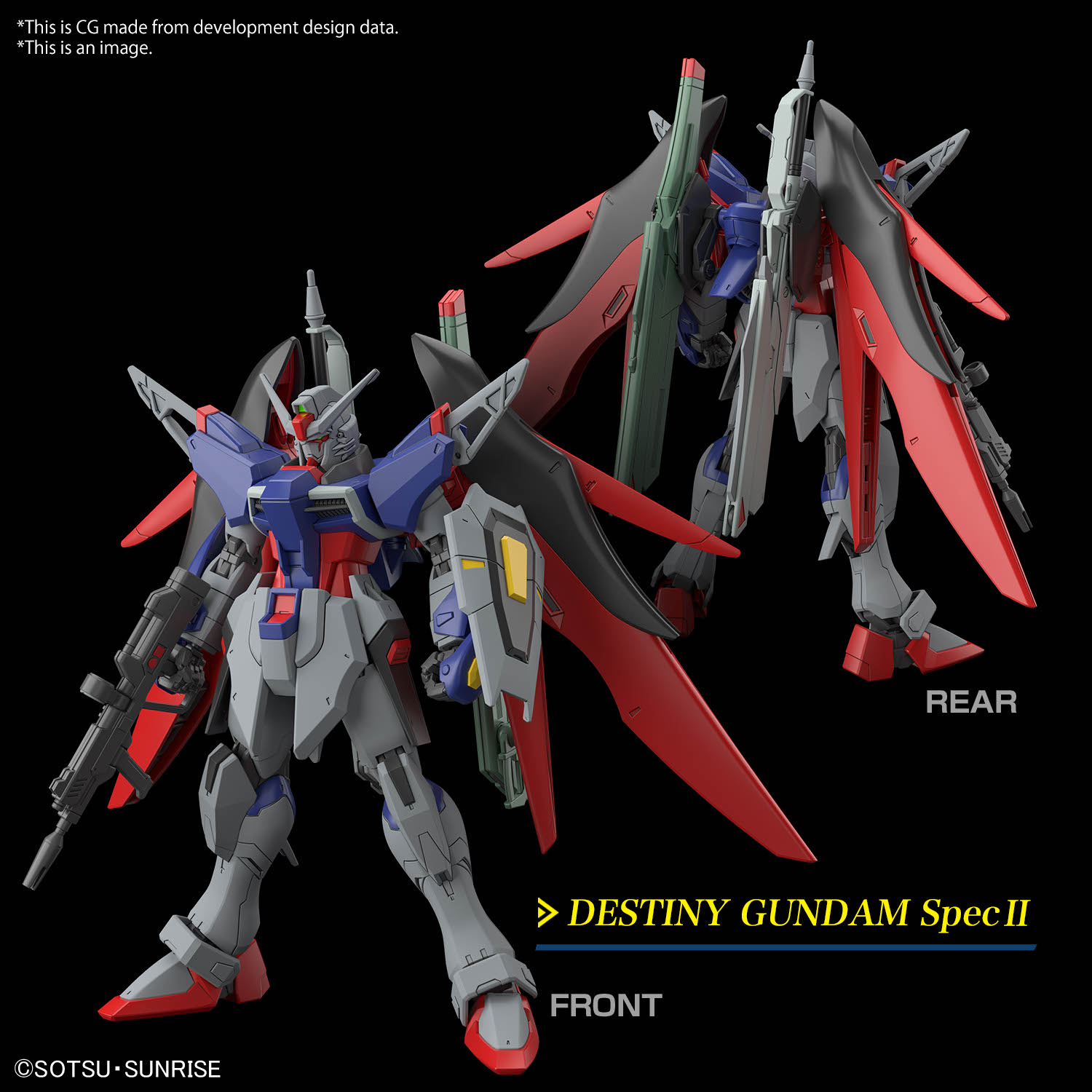 (Pre-order) BANDAI HG 1/144 DESTINY GUNDAM Spec Ⅱ & ZEUS SILHOUETTE