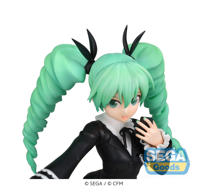 "Hatsune Miku -Project DIVA Arcade Future Tone" SPM Figure "Hatsune Miku - Dark Angel"