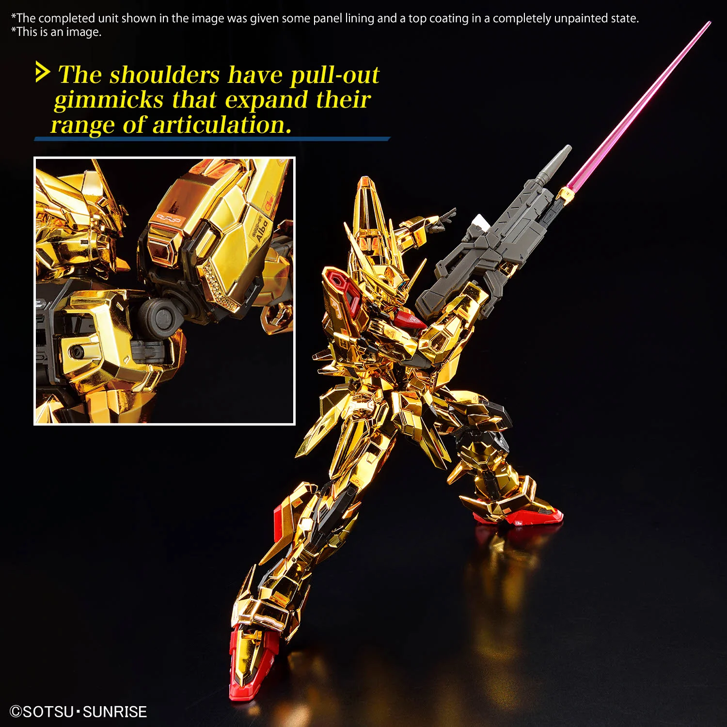 (Pre-order) BANDAI RG 1/144 AKATSUKI GUNDAM OOWASHI UNIT