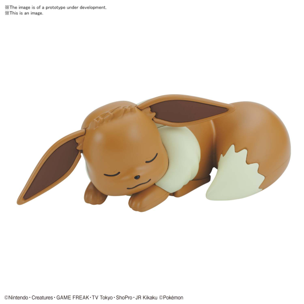 POKEMON MODEL KIT QUICK!! EEVEE SLEEPING POSE