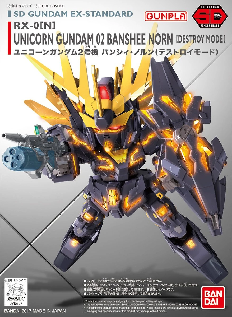 SD EX UNICORN GUNDAM 02 BANSHEE NORN