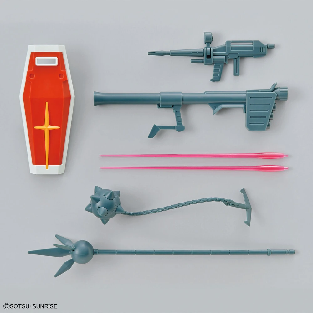 EG RX-78-2 GUNDAM FULL WEAPON SET