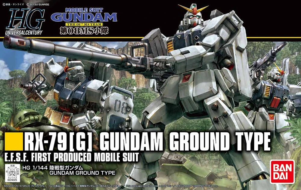 HG 1/144 RX-79G GUNDAM GROUND TYPE