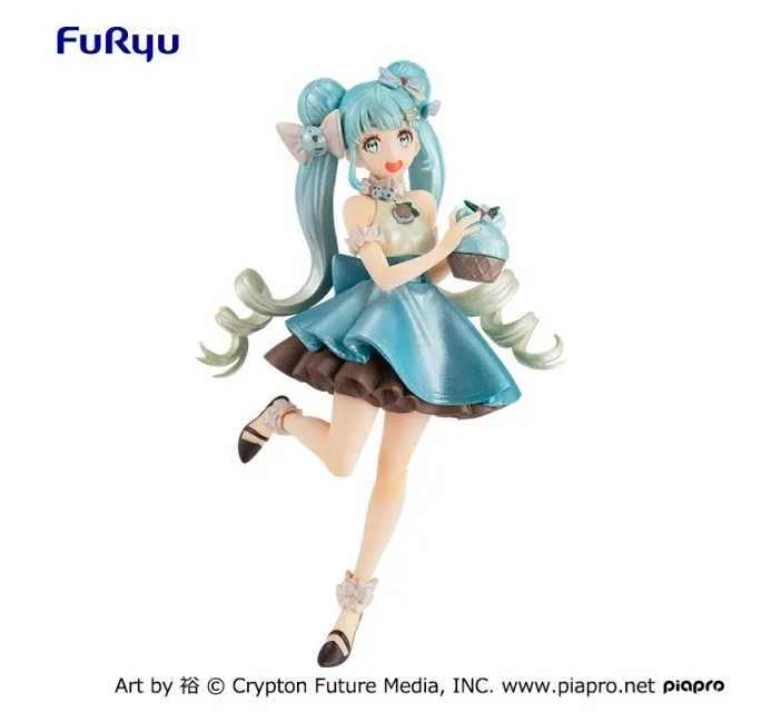 Hatsune Miku SweetSweets Series Figure-Hatsune Miku Chocolate Mint Pearl Color-