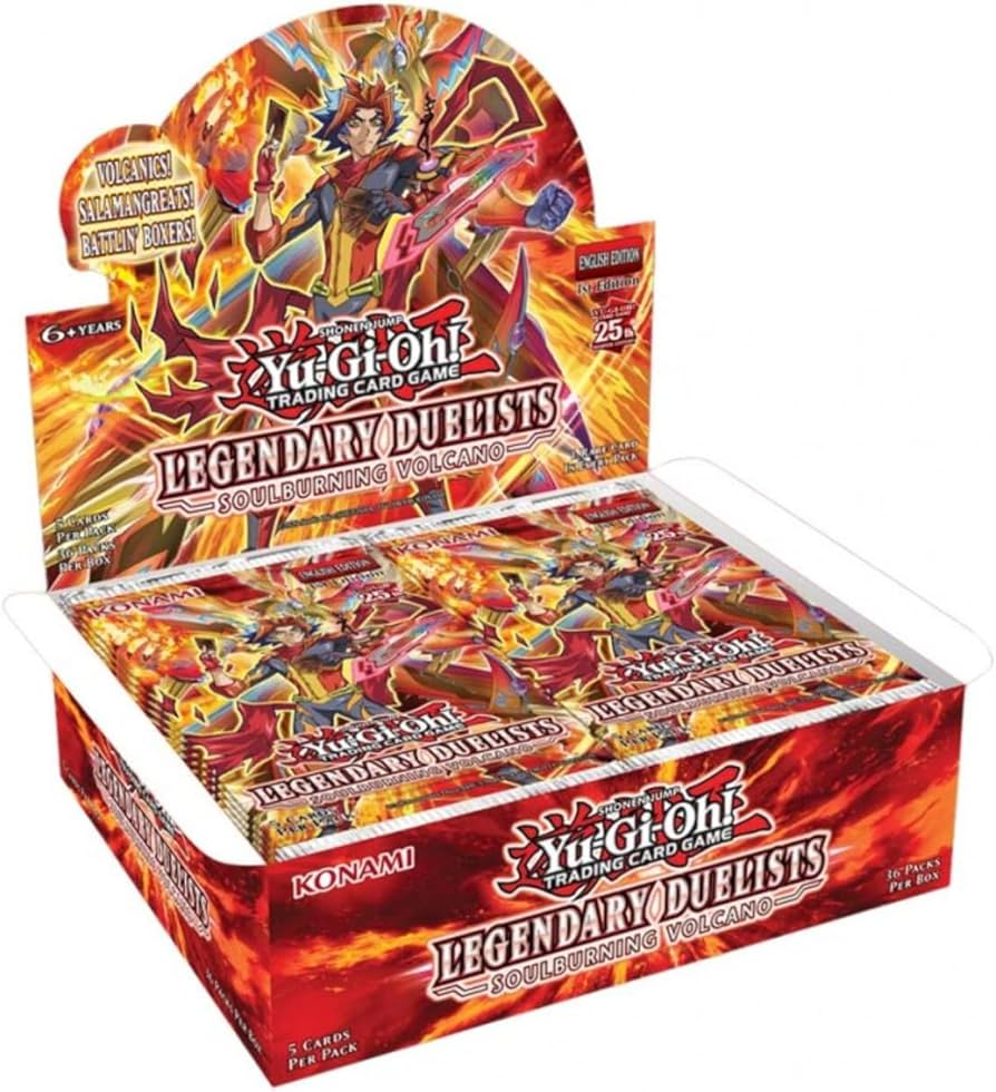 YU-GI-OH LD SOULBURNING VOLCANO BOOSTER BOX